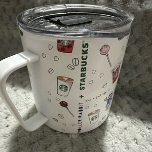 Starbucks Roller Rabbit White Travel Mug with Lid